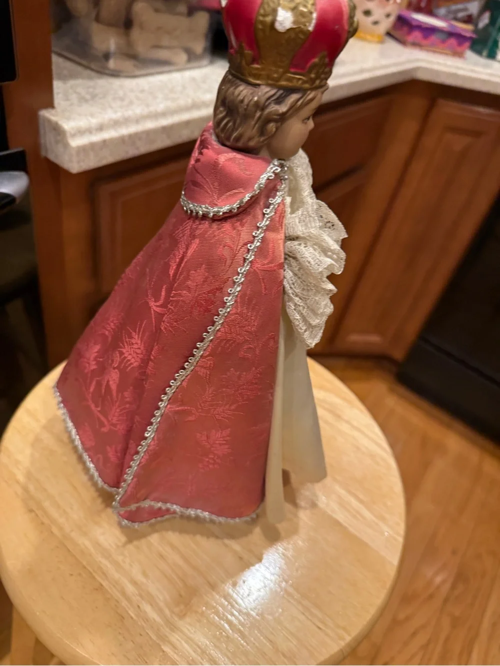 Vintage Statue of infant Jesus of Prague-